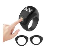 Bague Compteur De - Clicker Portable Avec Chiffres, Outil De Comptage De Prières, Dispositif De Comptage Sans Fil Podomètre Pour Marcher Pour Femmes Hommes Plus âgés Jeunes
