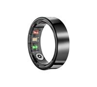 Bague Connectée Bluetooth Suivi santé Multisports Etanche Taille 70 Noir