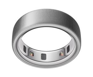 Bague connectée Oura Oura Ring 4 Capteurs intégrés Suivi sommeil et activité Argent brossé Taille 12
