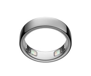 Bague connectée Oura Ring Generation 5 Argent Argentée Taille 7 Titane Capteurs sommeil SpO2 fréquence cardiaque coaching 100 m BLE