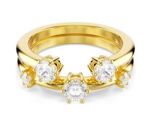 Bague Constella, Parure (2), Taille Rond, Blanche, Doré à l’or 18 carats (750/1000) 55