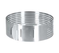 Bague Couper Gâteau Réglable Ø 26/28 CM Acier Inoxydable - Westmark - Confiserie
