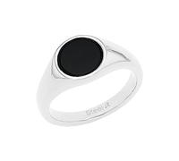 Bague Cupidon en acier inoxydable Bagues unisexes pour hommes pour femmes, noir, livré dans une boîte cadeau à bijoux, 2037300