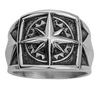 Bague Curtis en Acier 316L - Phebus Homme