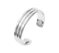 Bague d'acupression magnétique réglable pour soulager la fatigue, anneau d'aide à la ménopause, anneaux en métal pour femmes et hommes (B)