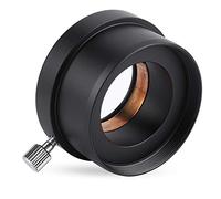 Bague d'adaptation, 2 "à 1.25" Adaptateur de Monture d'oculaire pour télescope Adaptateur d'accessoires d'oculaire en métal Noir