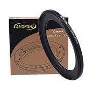 Bague d'adaptation 72mm à 62mm pour objectifs Canon, Nikon, Sony, Fuji, objectifs d'appareils photo et filtres UV, ND, CPL, fabriqué à partir de CNC avec finition galvanisée noire mate