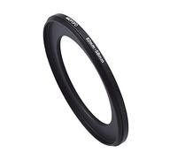 Bague d'adaptation 82 mm à 58 mm pour objectifs Canon, Nikon, Sony, Fuji, objectifs d'appareils photo et filtres UV, ND, CPL, fabriqué à partir de CNC avec finition galvanisée noire mate