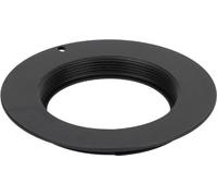 Bague d'adaptation, alliage d'aluminium 6,5*6,5*0,8 cm lentille noire durable -usure contre Canon EOS M42