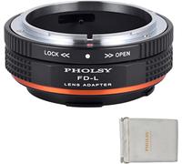 Bague D'Adaptation Avec Levier Ouverture Pour Objectifs Canon Fd Fl Et Appareil Photo Boîtier Leica L Mount Compatible Avec Leica Sl2, Sl2-S, Cl, Tl2, Lumix S5, S1, Bs1H, Sigma Fp[CLI5198]