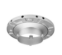 Bague d'adaptation Bowen en métal pour boîte à lumière carrée à huit trous