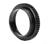 Bague d'adaptation C vers CS pour systèmes de surveillance - Convertisseur C-Mount Augmente la distance focale - Aluminium 25 mm ID finition noire