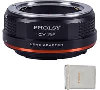 Bague d'adaptation Compatible avec objectifs Yashica Contax C/Y et Canon EOS RF Boîtier pour Canon EOS R6 Mark II, EOS R7, EOS R10, EOS R3, EOS R5, EOS R5C, EOS R6, EOS R, EOS RP, CY to RF.[G472]