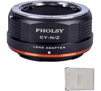 Bague d'adaptation Compatible avec Utiliser Objectifs Yashica Contax C/Y sur Appareils Photo Nikon Z Mount pour Nikon Z FC, Z30, Z9, Z8, Z6, Z7, Z5, Z50 (Pas pour Z6 II et Z7 II) CY vers Z.[G639]