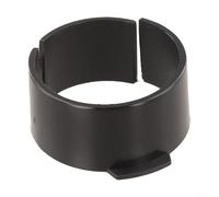 Bague d'adaptation de dérailleur avant pour VTT - 34,9 mm à 31,8 mm de diamètre - Espaceur de conversion en plastique pour changement de calibre de dérailleur avant