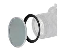 Bague d'adaptation de Filtre, Objectif à Petite Ouverture vers Filtre à Grande Ouverture, Appareil Photo SLR, Bague d'adaptation de Filtre sans Miroir(55-58mm)