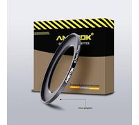 Bague d'adaptation de filtre Step Up de 67 mm à 77 mm - Compatible avec objectif de 67 mm vers 77 mm - Accessoire de filtre UV-CPL-ND - 67 mm - 77 mm