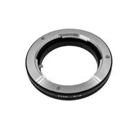 Bague d'adaptation d'objectif en alliage d'aluminium pour OM vers 4/3 caméras Contrôle manuel et ouverture de mise au point manuelle Convertisseur d'objectif prioritaire