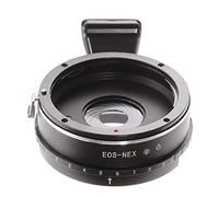 Bague d'adaptation d'ouverture intégrée pour objectif EOS EF vers monture E A7III A9 NEX-7 6 NEX-3 NEX-3C A6500 A6000 A5100 A5000 NEX-VG10 VG20 FS700