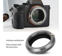 Bague d'adaptation en alliage d'aluminium et de magnésium pour monture Leica M vers Fuji FX