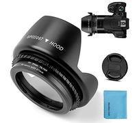 Bague d'adaptation en métal de 67 mm pour appareil photo numérique Canon PowerShot SX30 IS/SX40 HS/SX50 HS SX70HS Appareil photo numérique de rechange Canon FA-DC67A Filtre UV Tulipe Fleur