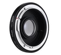 Bague d'adaptation FD-EOS pour monture d'objectif avec mise au point en verre optique Infinity pour appareil photo FD vers EOS EF - Contrôle manuel de l'exposition - Alliage de cuivre et d'aluminium