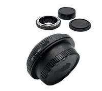 Bague d'adaptation for Objectif for FD-AI avec Verre Optique et Capuchons d'objectif, Adaptateur de Monture for Objectif for Canon FD vers for Nikon AI for boîtier Reflex numérique