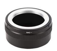 Bague d'adaptation FOTGA compatible avec les objectifs à monture M42 et compatible avec les boîtiers d'appareils photo hybrides Canon EOS M.