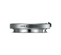 Bague d'adaptation Leica objectif M vers boitiers SL, CL, T et TL argenté