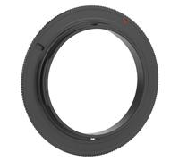 Bague d'adaptation macro inversée pour monture d'objectif en métal, compatible avec les appareils photo reflex Olympus à monture OM (52 mm)