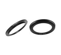Bague d'adaptation métallique 43 mm vers 52 mm et bague d'adaptation noire 52 mm vers 62 mm pour la réparation d'appareils photo