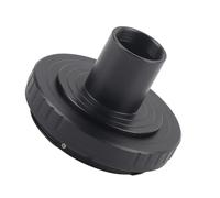 Bague d'adaptation métallique pour oculaire de microscope à monture T de 23,2 mm, compatible avec les appareils photo reflex numériques.