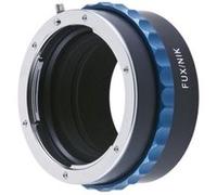 Novoflex Bague d'adaptation FUX/NIK - Nikon F vers boîtier Fuji X - Noir et bleu G