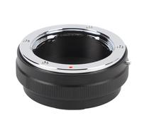 Bague d'Adaptation Objectif MD vers FX, Adaptateur de Monture en Aluminium avec Bague d'Ouverture pour Appareil Photo Hybride X-Pro1 X-T1 X-T2
