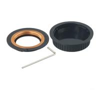 Bague d'adaptation pour Canon EF pour EOS M avec contacts électroniques pour objectifs de mise au point automatique sur les appareils photo M3 pour M10 M100