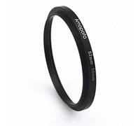 Bague d'adaptation pour filtre d'appareil photo 52 mm à 55 mm (métal), 52 mm à 55 mm. Compatible avec les objectifs de 52 mm de tous les fabricants jusqu'à 55 mm de bague de filtre (52 mm à 55 mm).