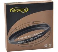 Bague D'Adaptation Pour Filtre Step Up De 49 Mm À 55 Mm - Bague D'Adaptation En Métal Pour Objectif D'Appareil Photo Avec Filetage De Filtre De 49 Mm À 55 Mm[SHY9292407]