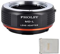 Bague D'Adaptation Pour Objectifs Minolta Rokkor Md/Mc/Sr Mount Et Appareil Photo Boîtier Leica L Mount Compatible Avec Leica Sl2, Sl2-S, Cl, Tl2, Lumix S5, S1, Bs1H, Sigma Fp, Fp [CLI5188]