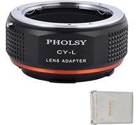 Bague D'Adaptation Pour Objectifs Yashica Contax C/Y Mount Et Appareil Photo Boîtier Leica L Mount Compatible Avec Leica Sl2, Sl2-S, Cl, Tl2, Lumix S5, S1, Bs1H, Sigma Fp, Fp L[CLI5193]