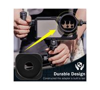 Bague D'Adaptation Universelle pour Monture M Vers Objectif de Téléphone 37 mm pour une Photographie Mobile Améliorée, pour Divers Appareils
