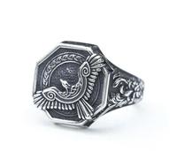 Bague D'aigle Volant De La Mythologie Viking Nordique, Amulette Pour Hommes Et Femmes, Bijoux À Motif Viking, Cadeau De Fête, Vintage, Nouvelle Collection