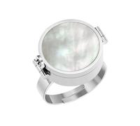 Bague de Baume à Lèvres pour Doigt Médaillon Miniature Multifonction | Bague Rond avec Étui Idéal pour Sorties, Études, Voyages - Cadeau Femme, Ado, Adulte