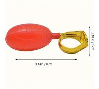 Bague de blague à l'eau - Jouet de farce, peut vaporiser de l'eau, accessoire pour la fête du poisson d'avril, interaction familiale d'été en extérieur, jouet en plastique amusant, convient comme cade