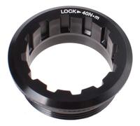 Shimano Bague de verrouillage XTR/XT/SLX/Deore Argent/Noir Taille unique