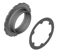 Bague de blocage et rondelle Shimano FC-M9100 (x2) Noir