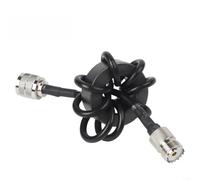 Bague de bobine d'accélérateur à onde courte 1,8-30 MHz, balun d'antenne HF 1:1, type de courant avec fiche M vers prise M, suppression des interférences de temps continu pour radios à onde courte