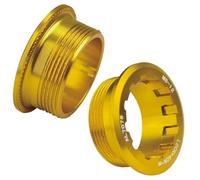 Bague de cassette pour vélo | Couvercle de roue libre - Lot de 2 housses de pour volant d'inertie, 12 vitesses en d'aluminium antidérapant