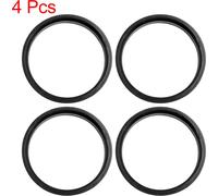 Bague de Centrage Anneau Centre Auto Centre Alésage 73,1 mm 66,6 mm plastique noir 4pcs