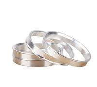 Bague De Centrage Jante 4 pièces/ensemble 65.1 à 73.1 、 60.1 à 64.1 、 73.1 à 56.1 、 63.4 à 67.1mm anneaux centrés sur le moyeu anneaux de moyeu de roue en aluminium Joint De Moyeux(65.1to73.1)