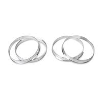 Bague de Centrage Jante,Anneaux de Centrage 4pcs Anneaux De Moyeu en Aluminium |72.6mm HUB À 74,1 Mm Wee Utilisation Adaptée pour BMW 1 3 4 5 7 Série X1, X3, X4, X5, X6
